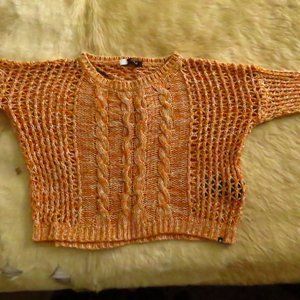 Loose-knit cotton Volcom crew neck sweater